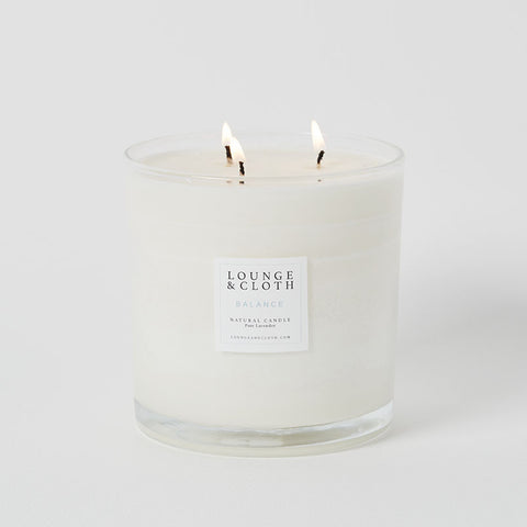 Natural Aromatherapy Three Wick Candle