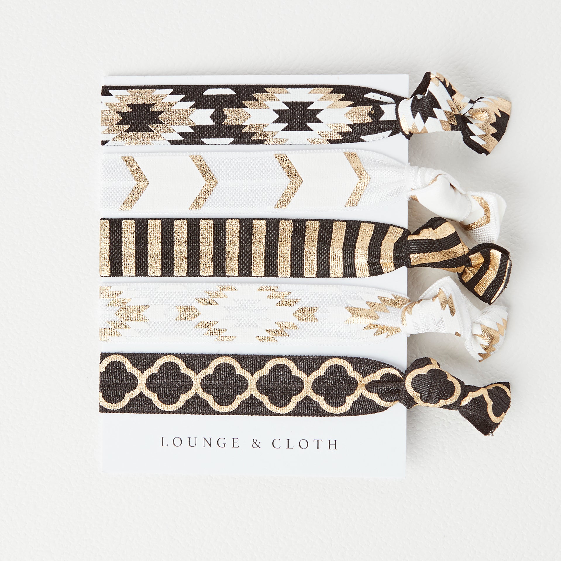 Luxe Hair Ties Ivories