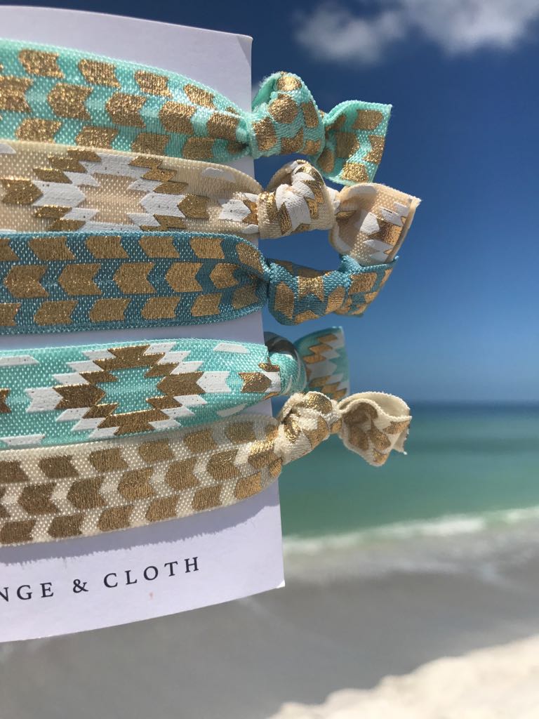 Luxe Hair Ties Aquas